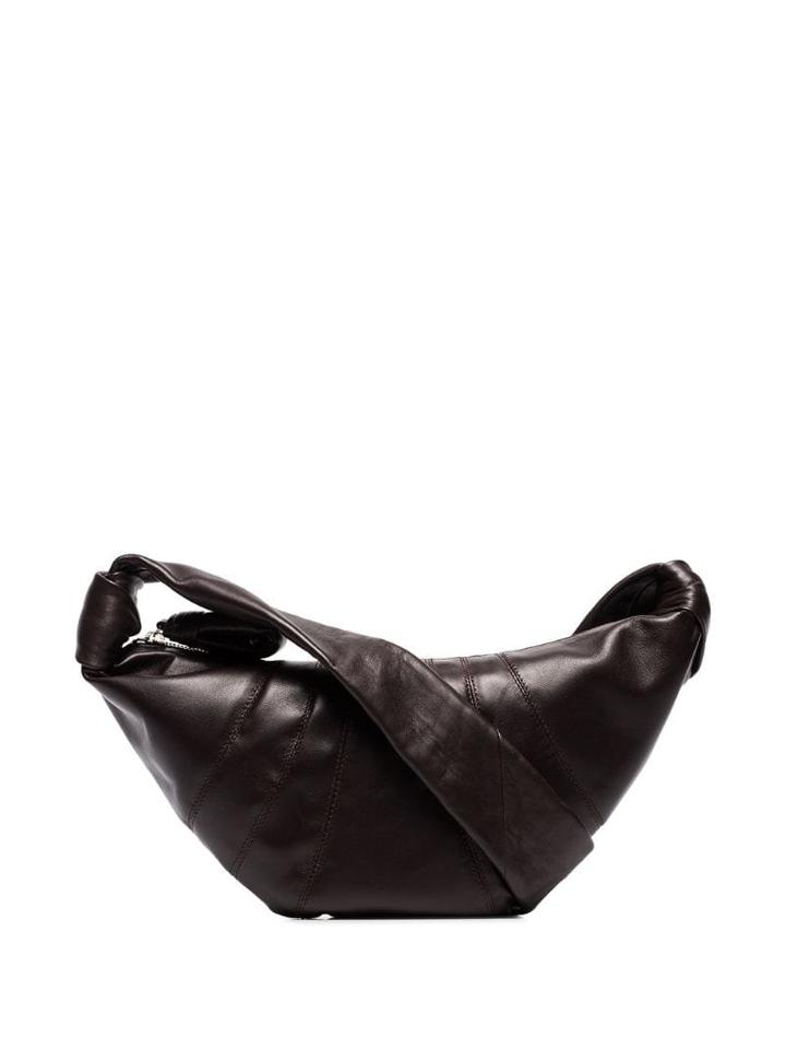 Lemaire Croissant Shoulder Bag - Brown
