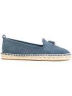 Loro Piana Knot Detail Espadrilles - Blue