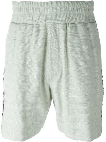 James Long Woven Side Track Shorts