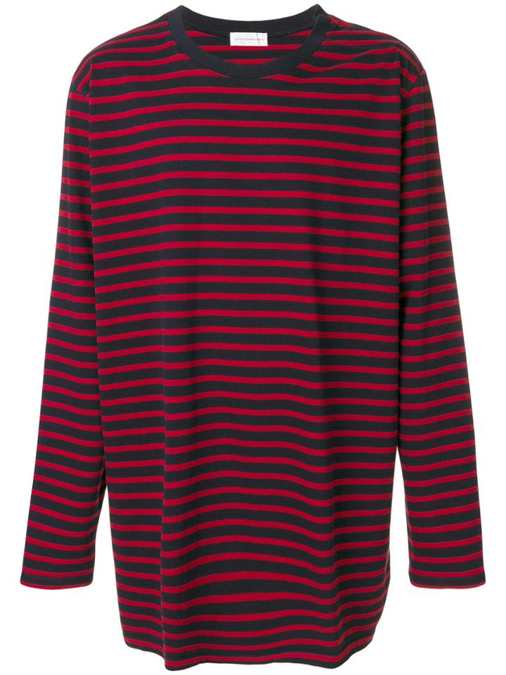 Faith Connexion Striped Longsleeved T-shirt - Blue