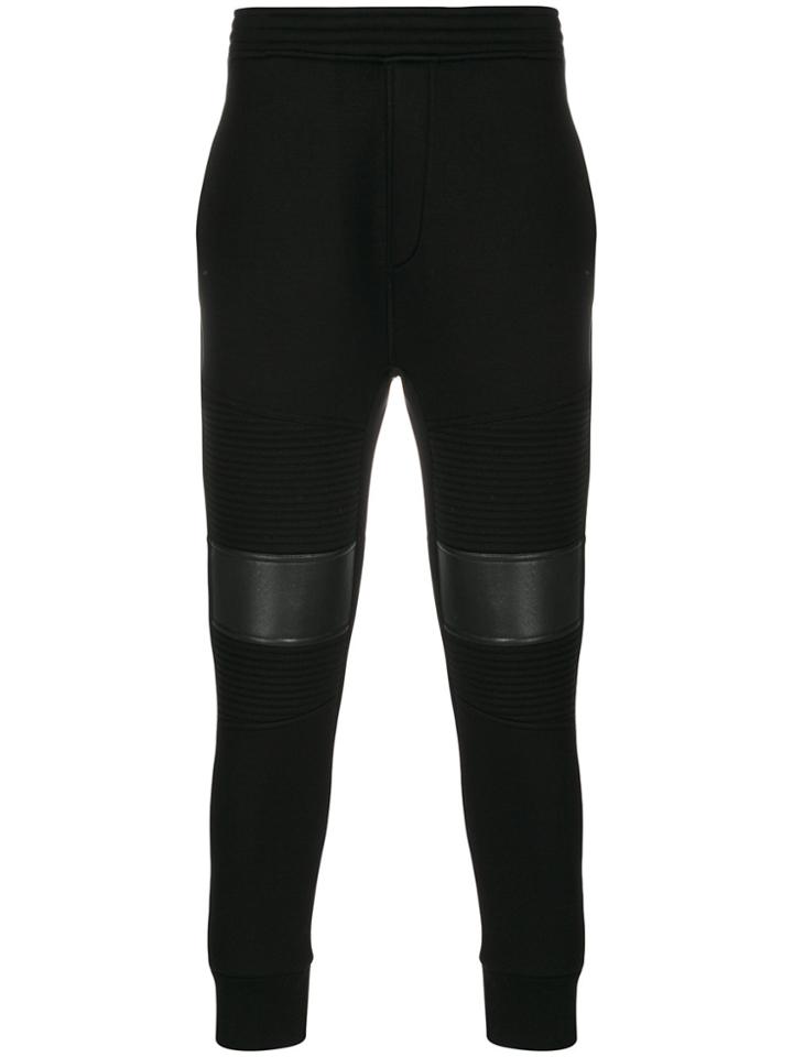 Neil Barrett Drop-crotch Track Pants - Black