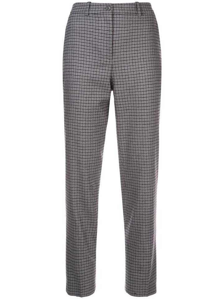 Michael Kors Collection Cropped Tailored Trousers - Grey