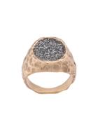 Voodoo Jewels Dented Ring - Gold