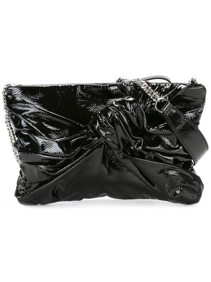 Isabel Marant Patti Crossbody Bag, Women's, Black, Patent Leather