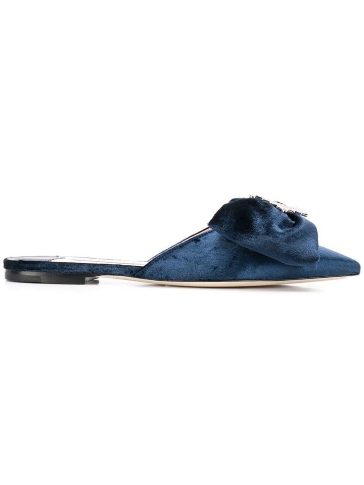 Jimmy Choo Georgia Flats - Blue