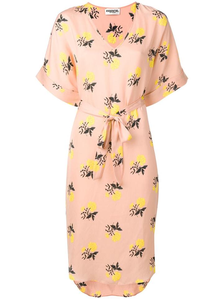 Essentiel Antwerp Seal Patterned Dress - Pink