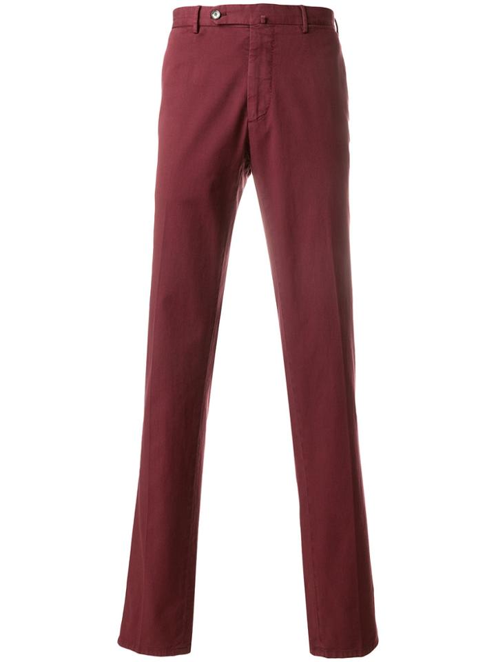 Biagio Santaniello Straight Trousers - Red