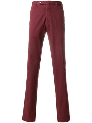 Biagio Santaniello Straight Trousers - Red