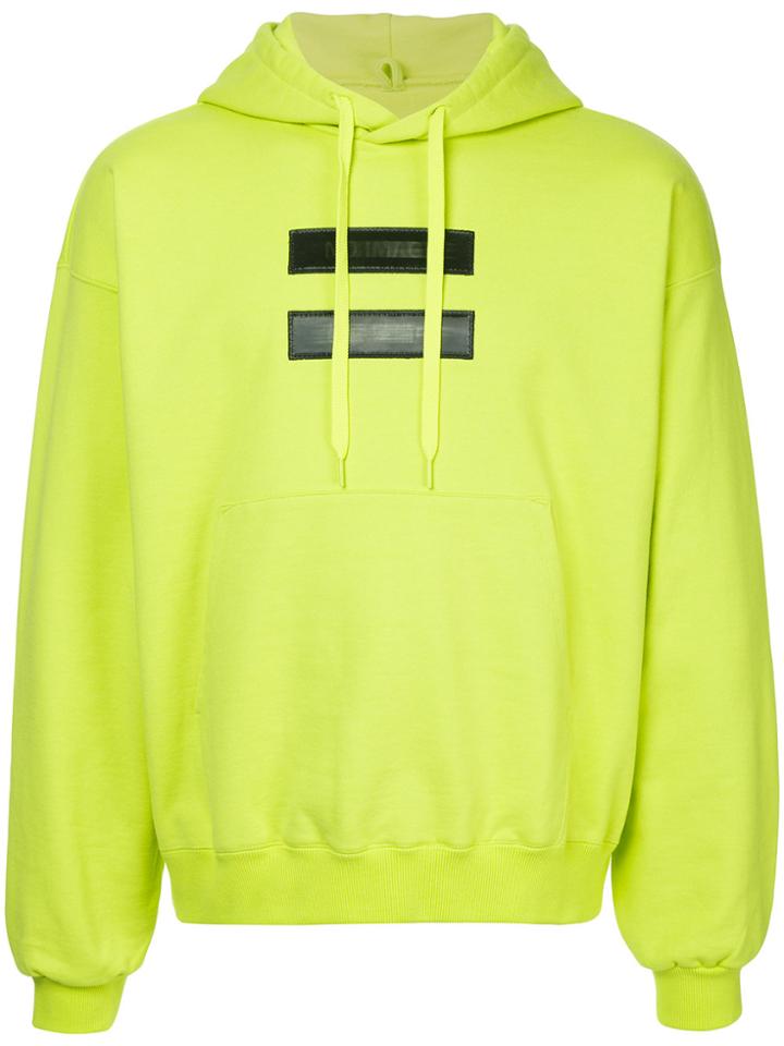 Doublet Front Applique Hoodie - Yellow & Orange