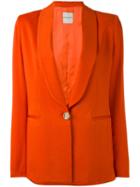 Each X Other - Tailored Blazer - Women - Acetate/viscose - M, Yellow/orange, Acetate/viscose