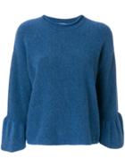 3.1 Phillip Lim Crew Neck Sweater - Blue