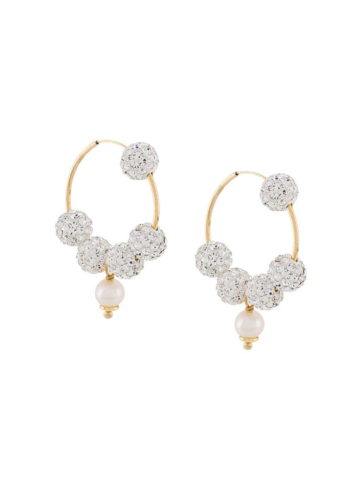 Magda Butrym Lily Of The Valley Earrings - Gold