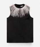 Christopher Kane Feather Insert Top