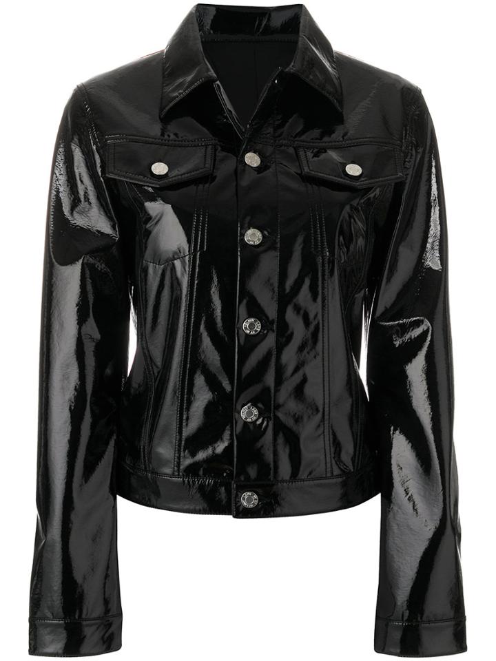 Helmut Lang Fitted Shirt Jacket - Black