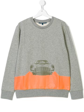 Aston Martin Kids Car Print Sweatshirt - Grey