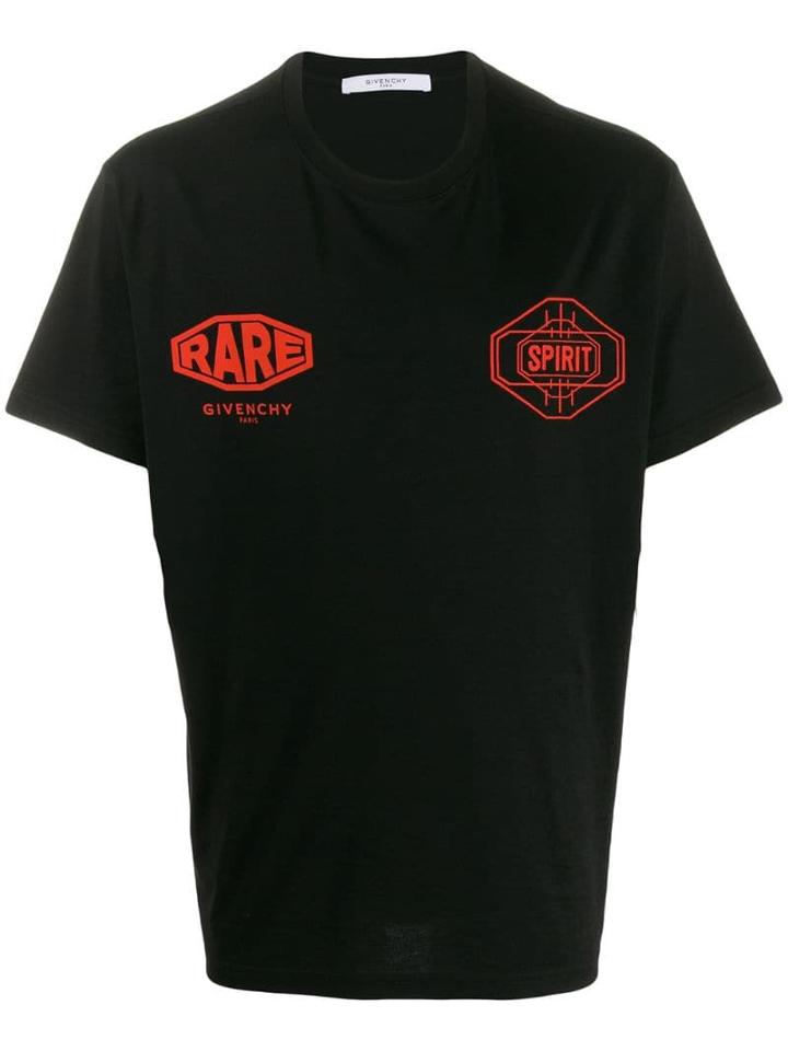 Givenchy Spirit Printed Tee - Black