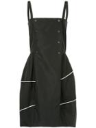 Zambesi Bulb Fitted Wrap Dress - Black