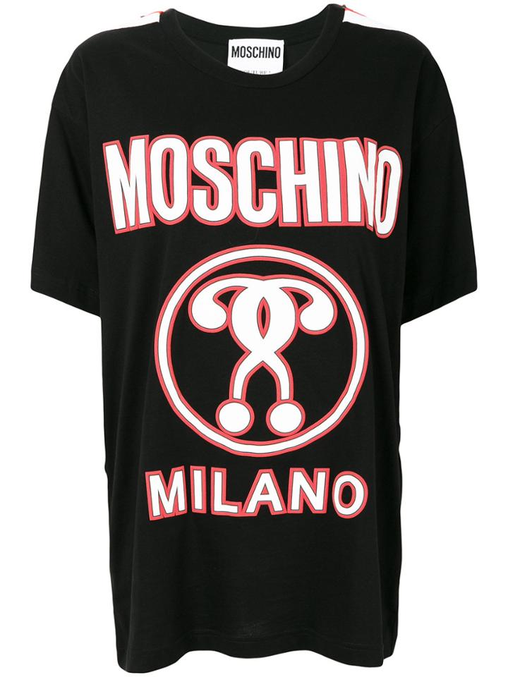 Moschino Double Question Mark T-shirt - Black