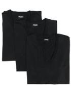 Dsquared2 V-neck T-shirt Set - Black