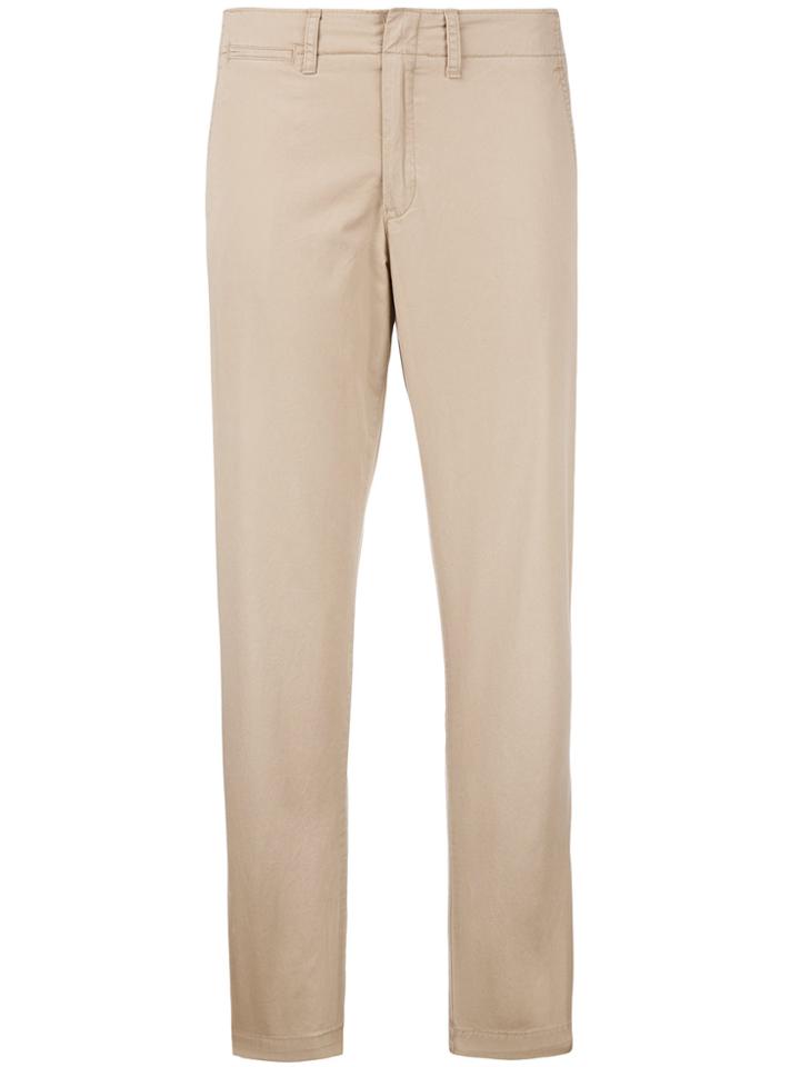 Polo Ralph Lauren Straight Relaxed Trousers - Nude & Neutrals
