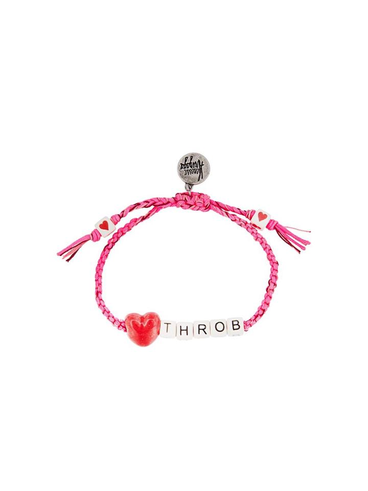 Venessa Arizaga 'heart Throb' Bracelet - Pink & Purple