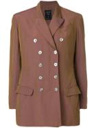 Jean Paul Gaultier Vintage Double Breasted Blazer - Brown
