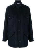 Katharine Hamnett Double Breasted Coat - Blue