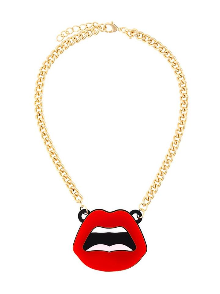 Yazbukey Mouth Necklace