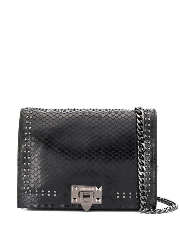 Marc Ellis Marc Ellis Meb123mlizard Black Leather/fur/exotic
