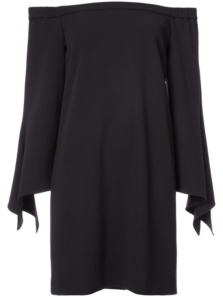 Tibi Off Shoulder Dress - Black