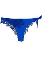 Ermanno Scervino Lace Bikini Bottoms - Blue
