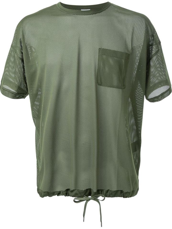 Cityshop Mesh T-shirt, Men's, Size: L, Green, Polyester