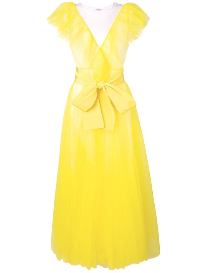 P.a.r.o.s.h. Nylla Gown - Yellow