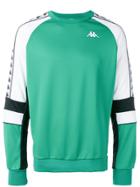 Kappa Colour Block Sweatshirt - Green