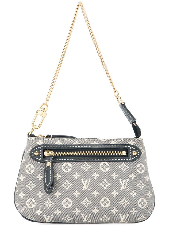 Louis Vuitton Vintage Mini Pochette Monogram Bag - Grey