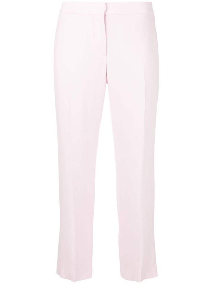 Alexander Mcqueen Tailored Cropped Trousers - Pink
