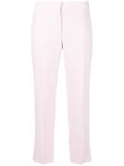 Alexander Mcqueen Tailored Cropped Trousers - Pink