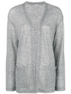 Barena Open Front Cardigan - Grey