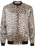 3.1 Phillip Lim Leopard Print Bomber Jacket - Do Not Use - Beige