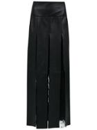 Andrea Bogosian Long Panelled Skirt - Black