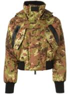 Dsquared2 Ski Camouflage Bomber Jacket - Green