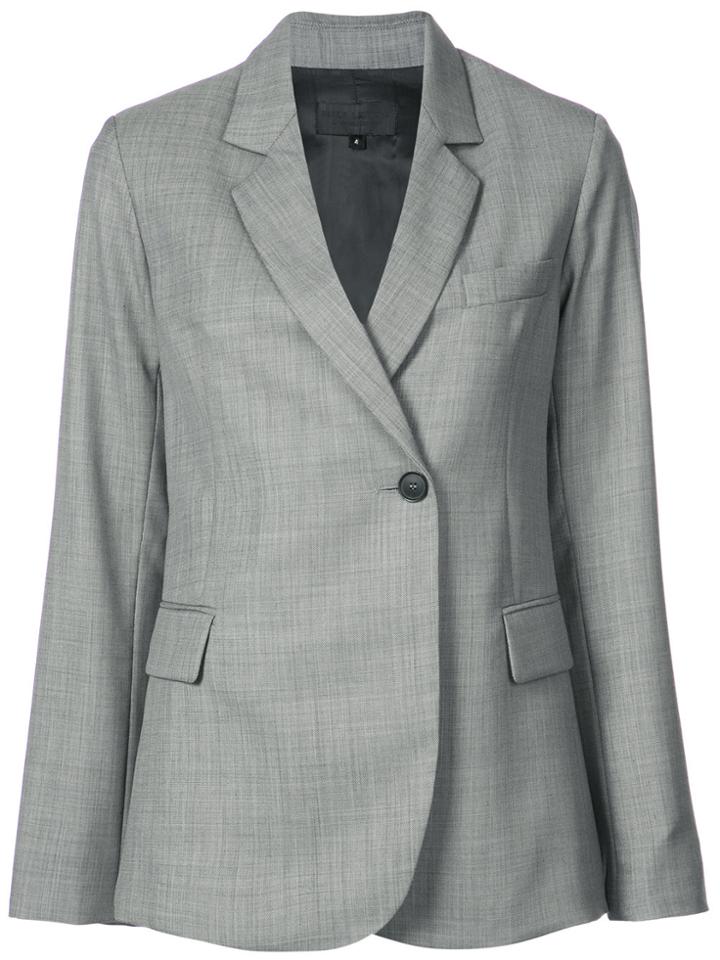 Nili Lotan Double-breasted Blazer - Grey