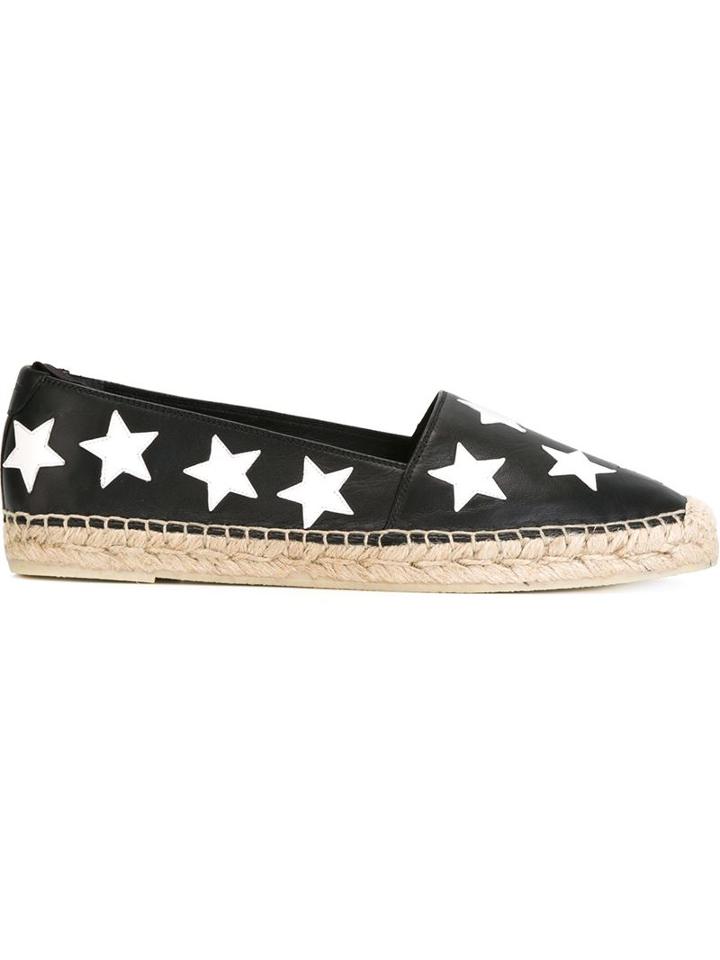 Saint Laurent Star Patch Espadrilles