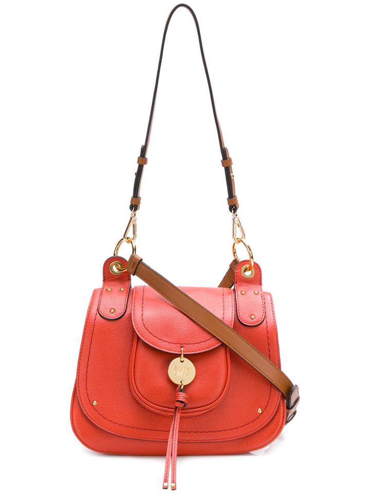 See By Chloé Lumir Cross Body Bag - Red