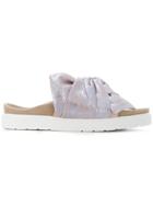 Inuiki Bow Sandals - Metallic