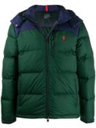 Polo Ralph Lauren Colour Block Logo Embroidered Jacket - Green