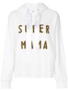 Forte Couture Super Mama Hoodie - White