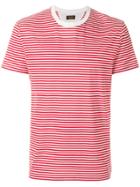 Tod's Striped T-shirt - Red