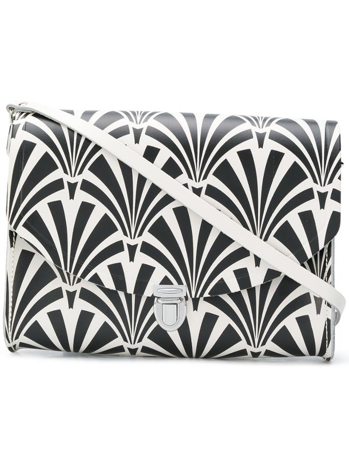 The Cambridge Satchel Company Large Push Lock Deco Print Satchel -