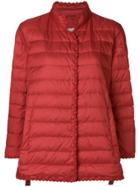 Ermanno Scervino Button Padded Jacket - Red